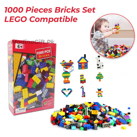 LEGO Compatible Building Blocks - 1000 Pcs