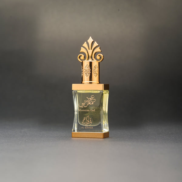 Al Qamar Moroccan Oud Attar - 12 ML - Madina Gift