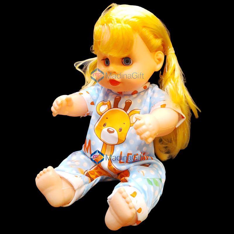 9912 Cute Baby Doll 12 Inches Madina Gift
