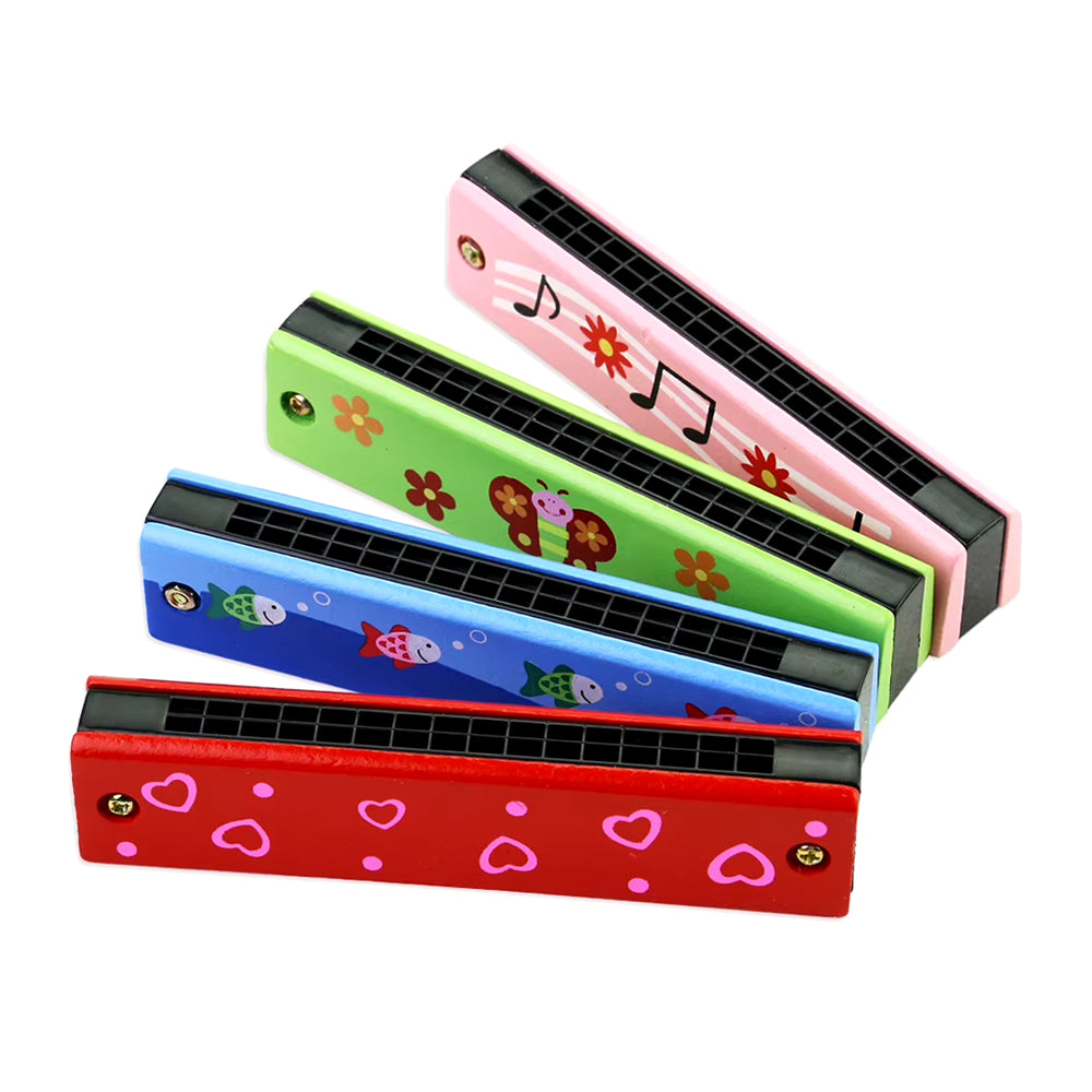 16 Holes Harmonica Toy For Kids Assorted Colors Madina Gift