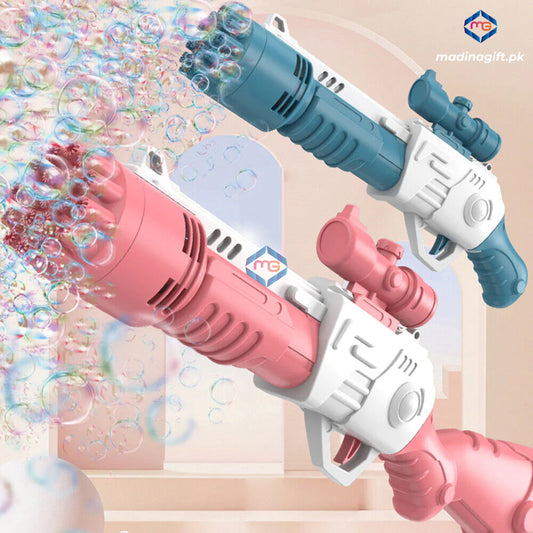 Electric 19 Holes Rifle Bubble Gun - 2022-12A - Madina Gift