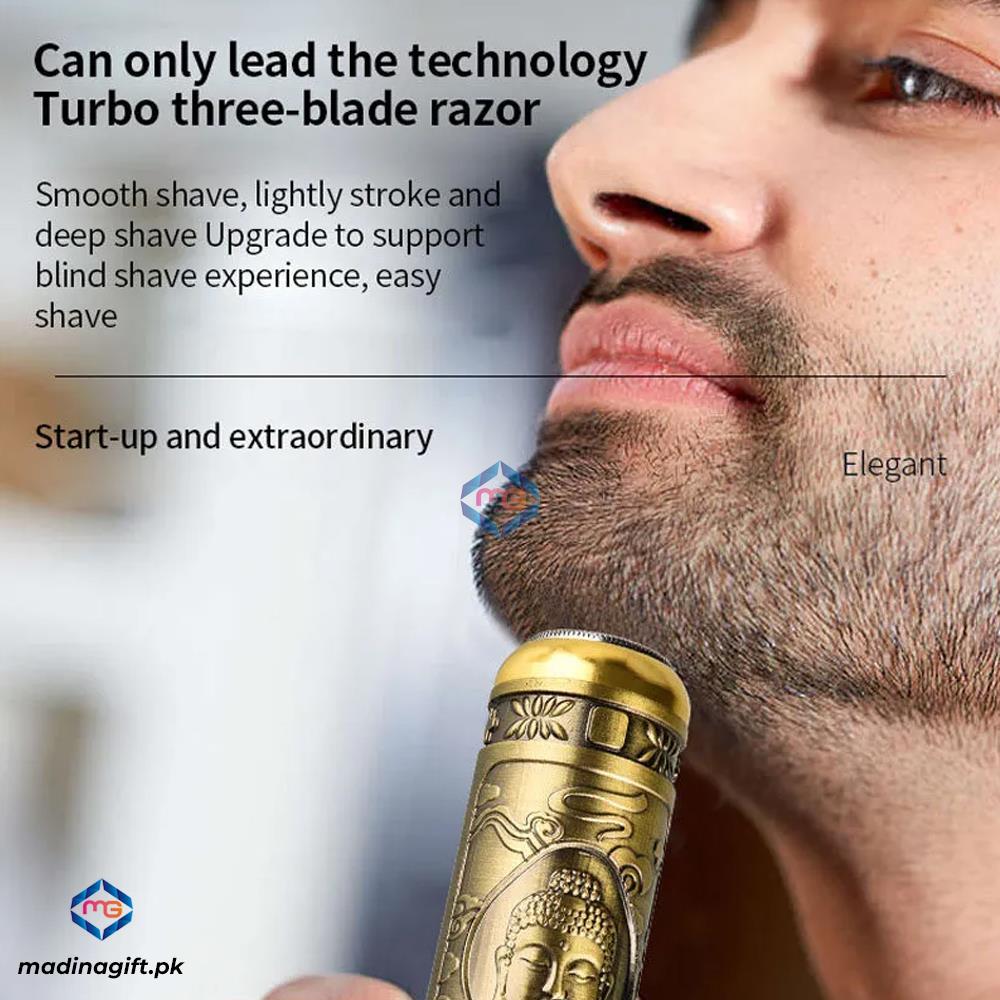 Electric Shaver Hair Trimmer Portable Rechargeable Shaver Razor for Men & Women - Madina Gift