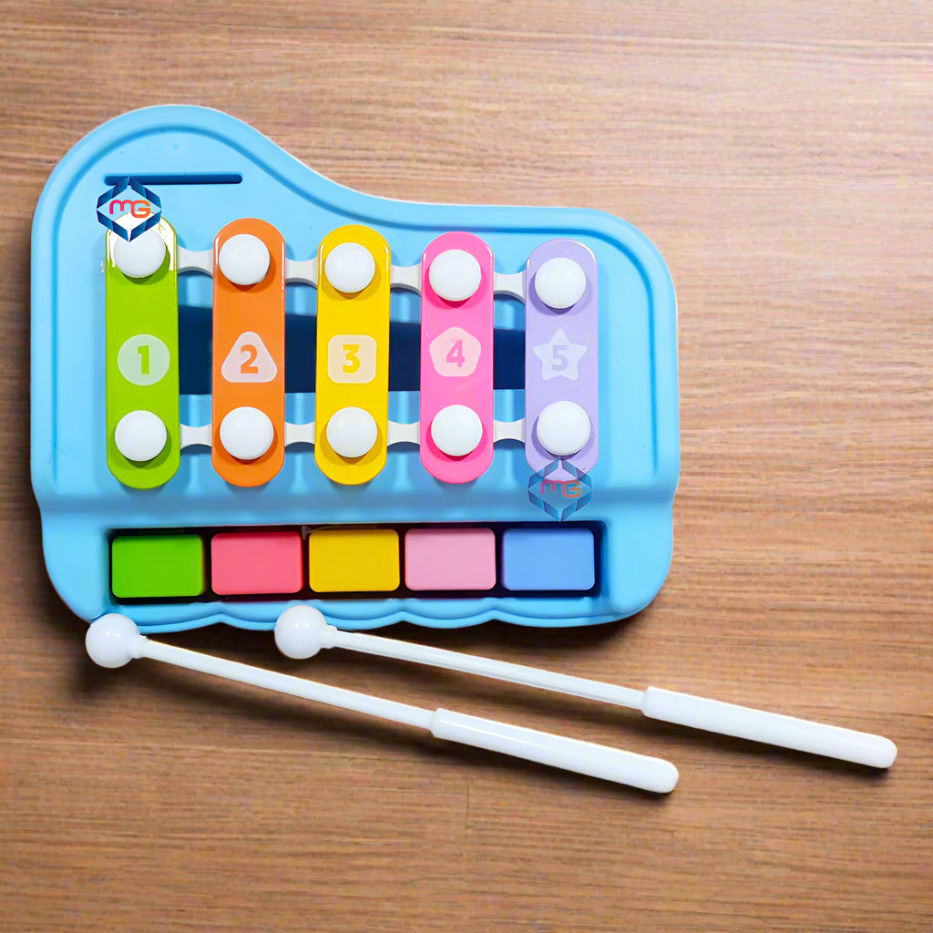 2 in 1 Music Piano Xylophone S210-31 Madina Gift