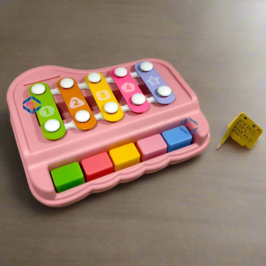 2 in 1 Music Piano Xylophone S210-31 Madina Gift