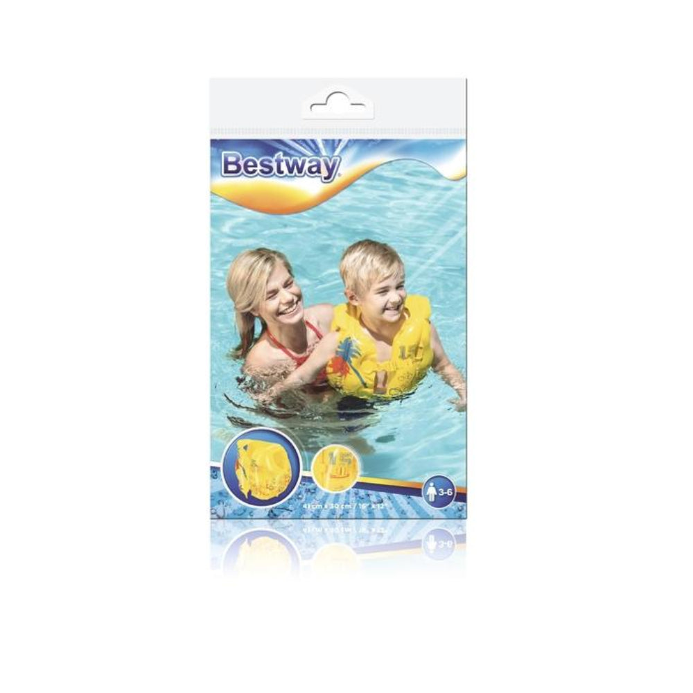 32069 Bestway Tropical Swim Vest For 3 to 6 Years Kids Madina Gift