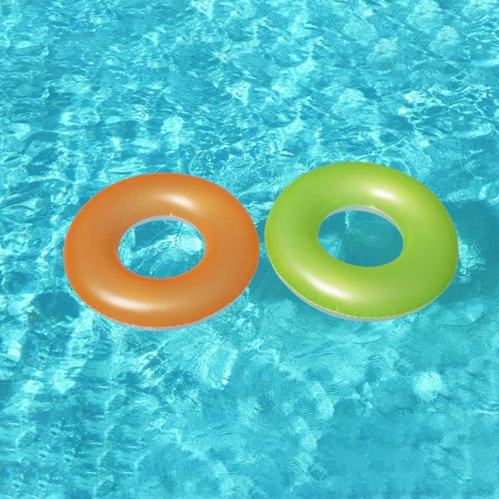 Bestway Frosted Neon Swim Ring - 76 CM 36024. Madina Gift - www.madinagift.pk