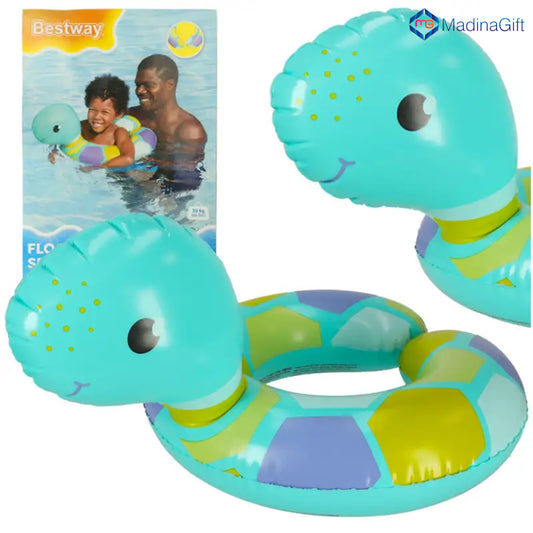 Bestway Turtle Inflatable Swimming Ring 36405 Madina Gif