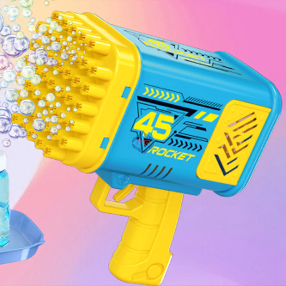 45 Holes Electric Bubbles Machine Gun - 2022-14A - Madina Gift