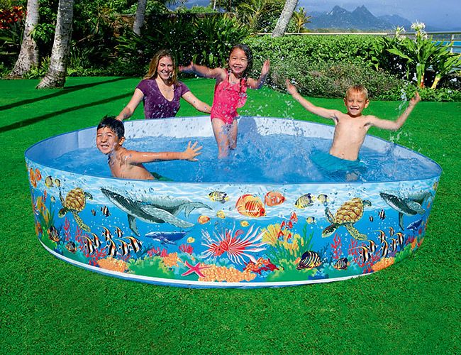 58472 Intex Snapset Fun at the Beach Kiddie Pool  Madina Gift