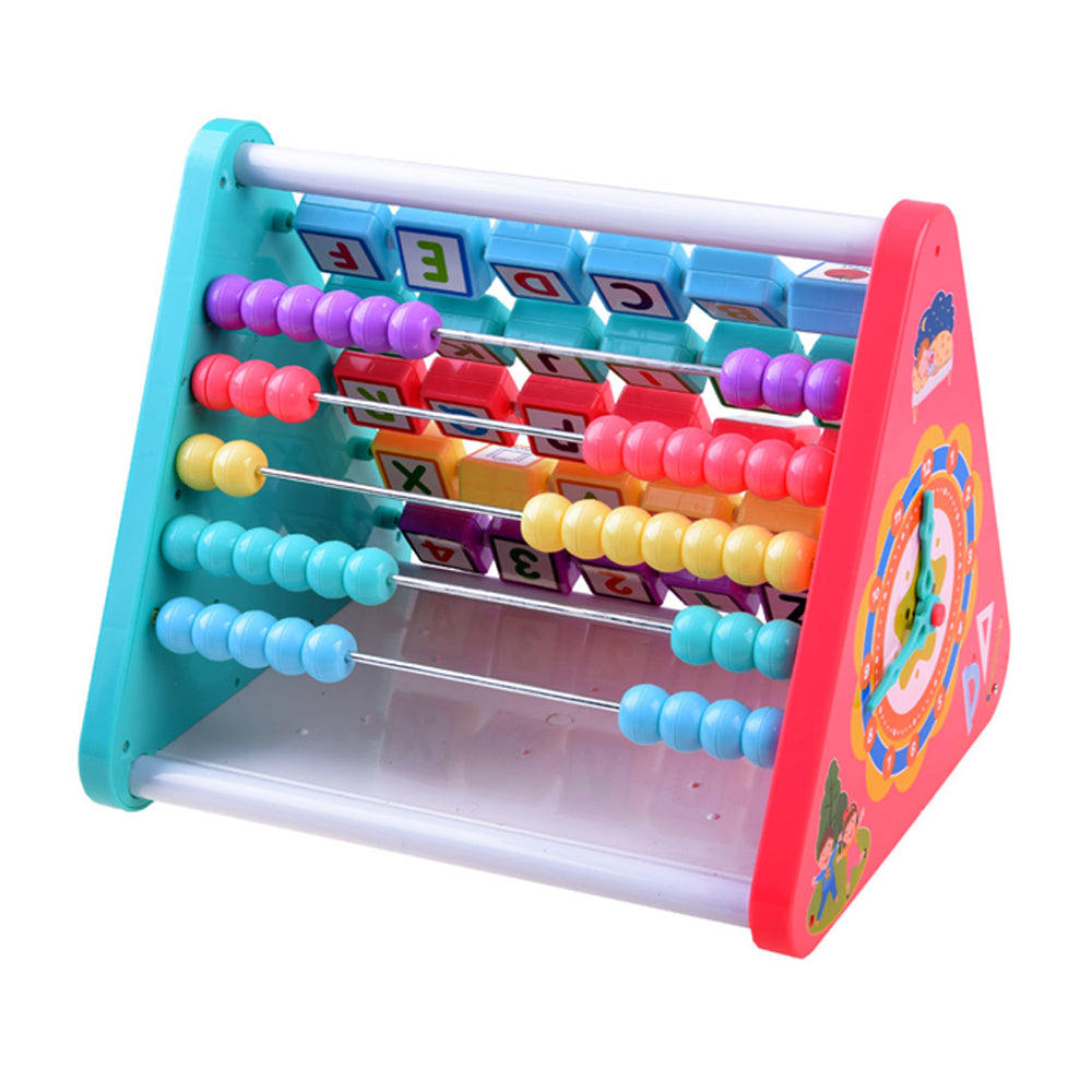 Abacus 5 in 1 Multifunction Learning Activity Shelf N3283-1 Madina Gift