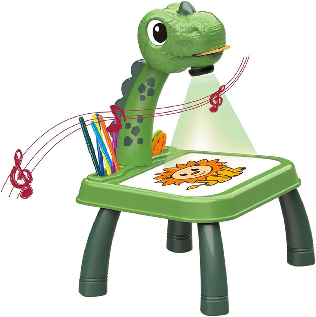 Dino Projection Painting Table - 318A - Madina Gift