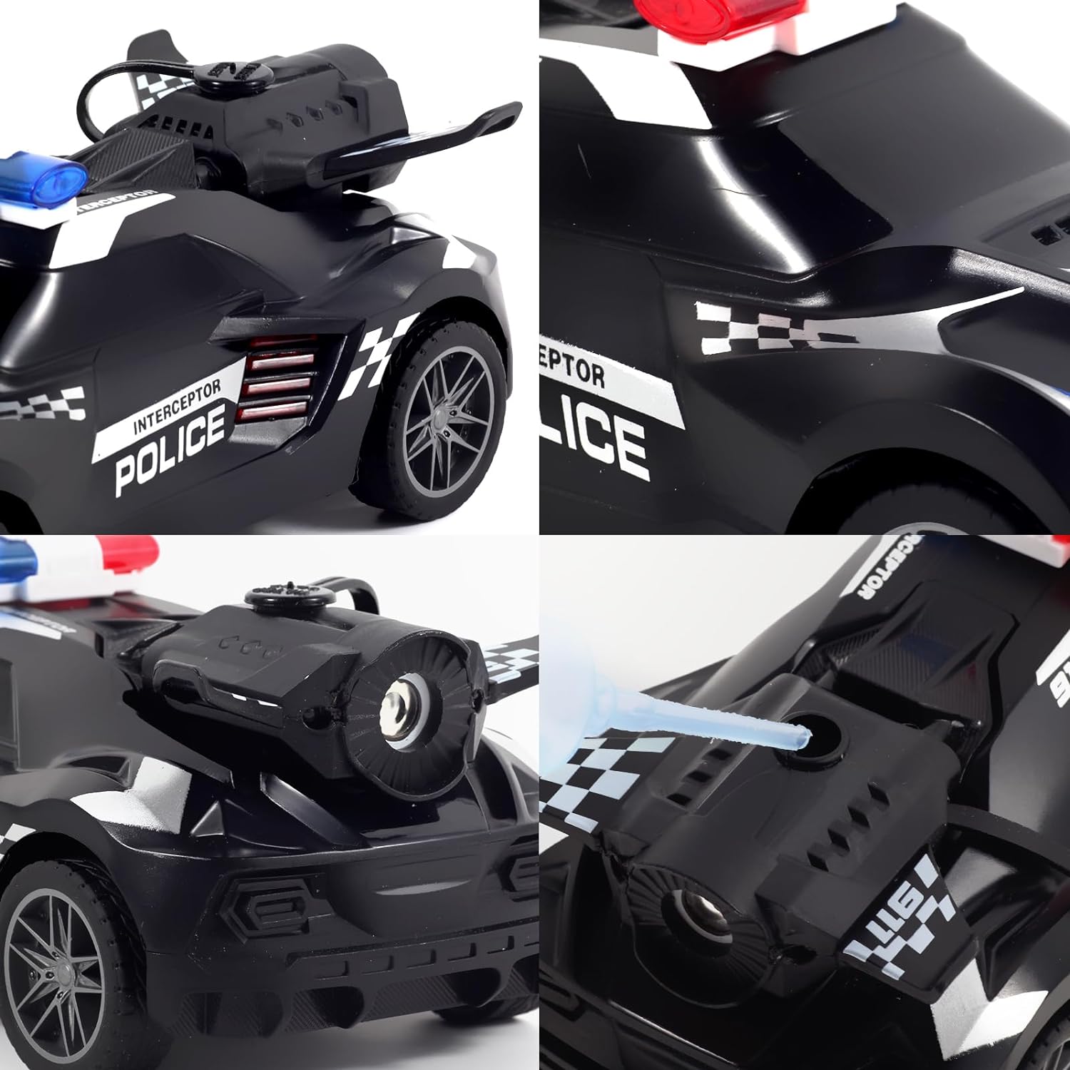 Speed X Police Car Remote Control With Spray KM660-2A - Madina Gift