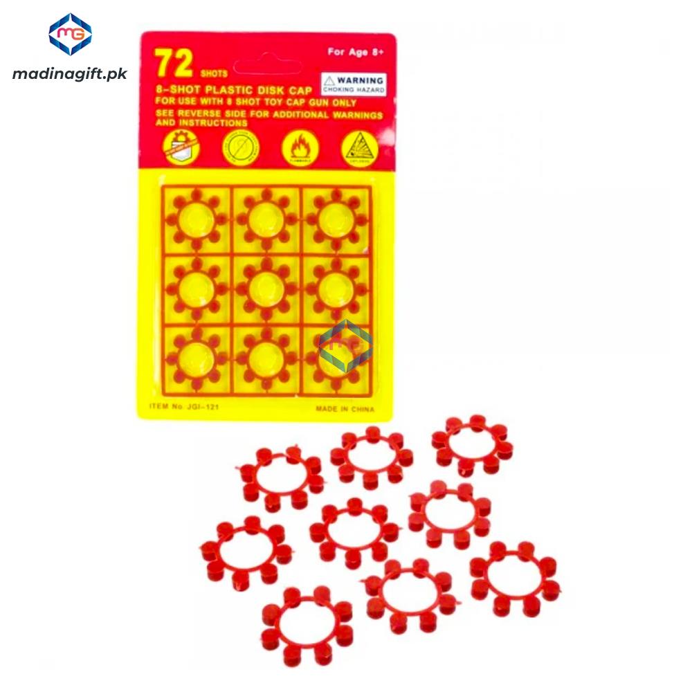 Pack of 72 Shots Gun Ring Caps - Madina Gift