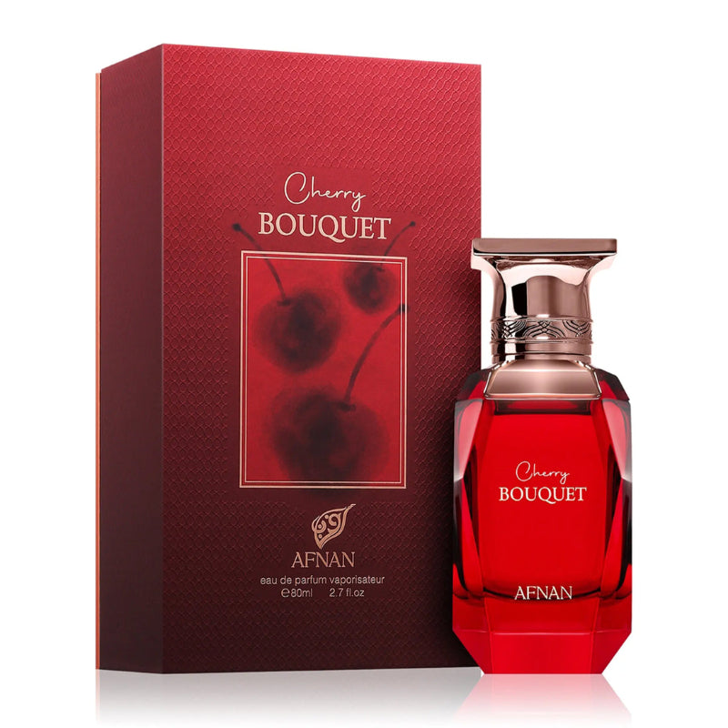 Afnan Cherry Bouquet 80 ML Perfume For Women Madina Gift