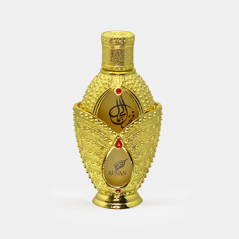 Afnan Fakhar Al Jamal Concentrated Perfume Oil Attar - 20 ML - Madina Gift