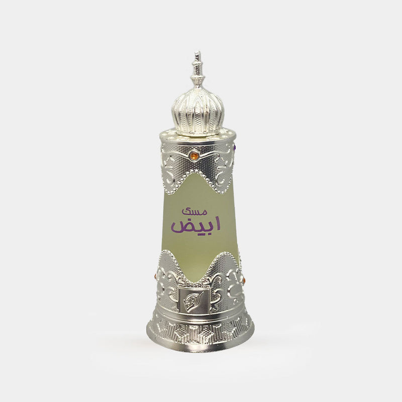 Afnan Musk Abiyad Concentrated Perfume Oil Attar - 20 ML - Madina Gift