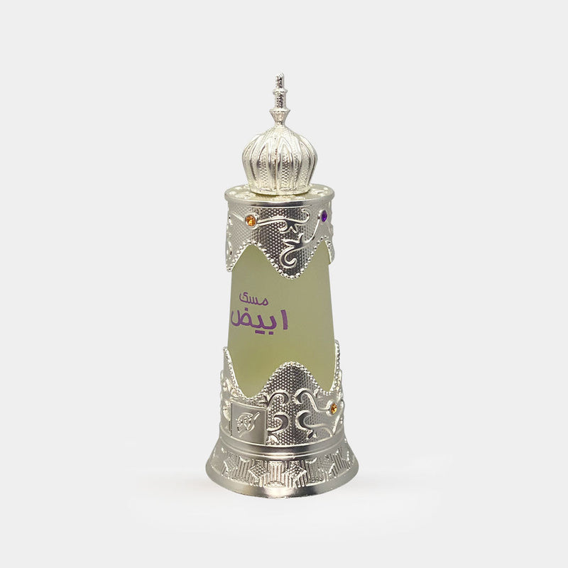 Afnan Musk Abiyad Concentrated Perfume Oil Attar - 20 ML - Madina Gift