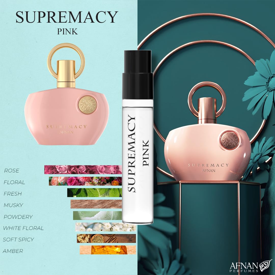 Afnan Supremacy Femme Series Discovery Perfumes Kit 5 X 2 ML Madina Gift