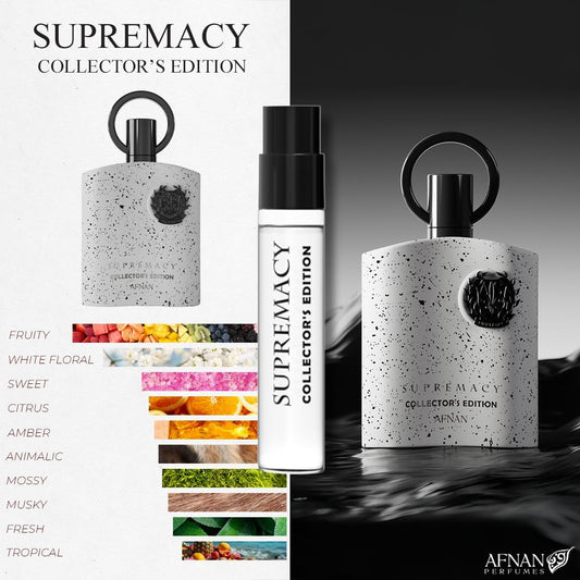 Afnan Supremacy Homme Series Discovery Perfumes Kit 5 X 2 ML Madina Gift