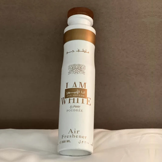 Lattafa Ana Abiyedh Poudree I Am White Air Freshener Powdery Madina Gift