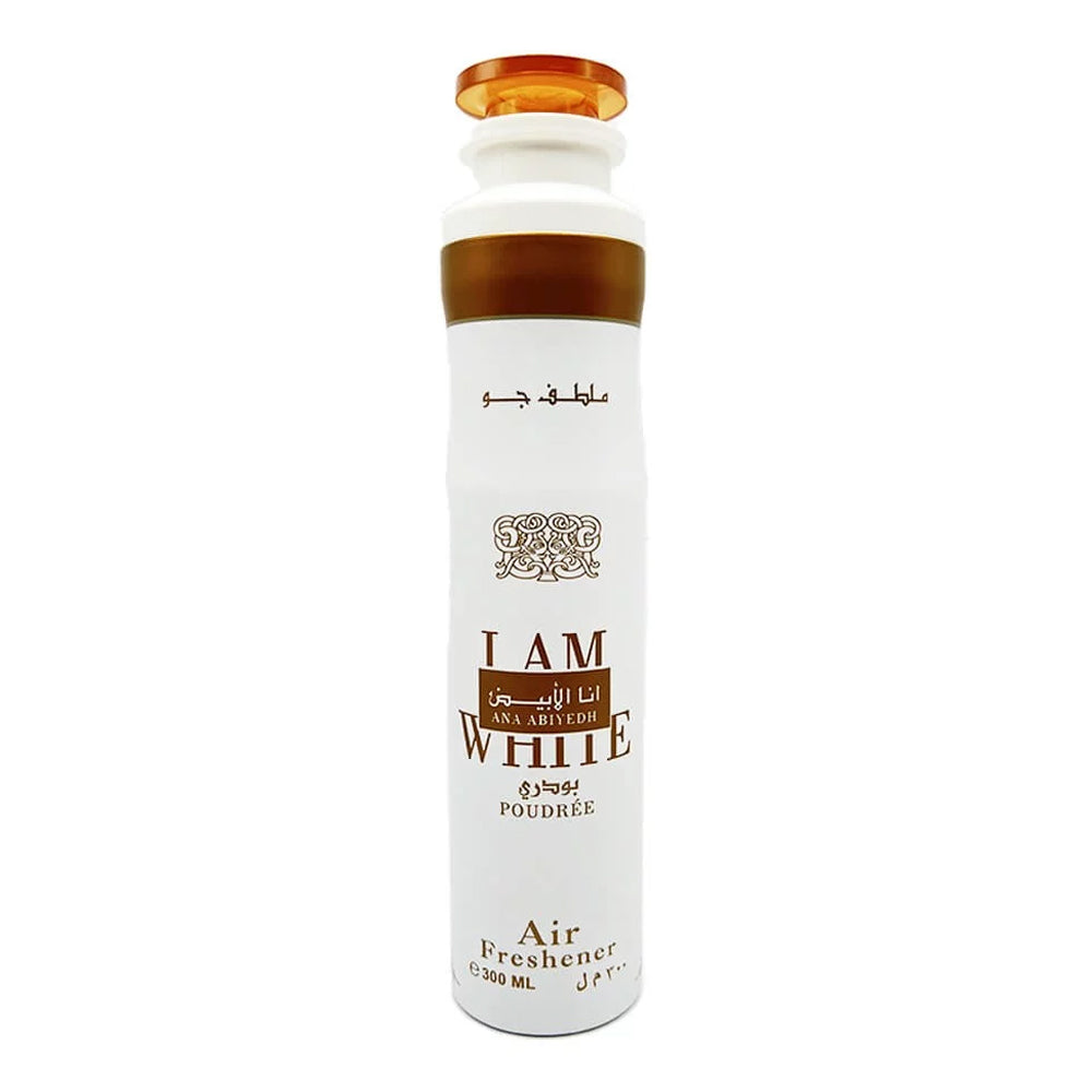 Lattafa Ana Abiyedh Poudree I Am White Air Freshener Powdery Madina Gift