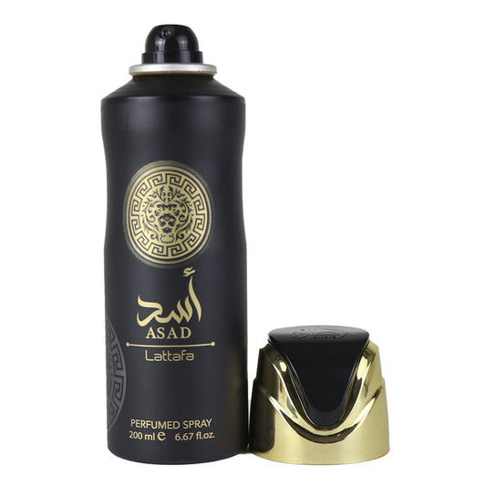 Lattafa Asad Deodorant Body Spray 200 ML Madina Gift