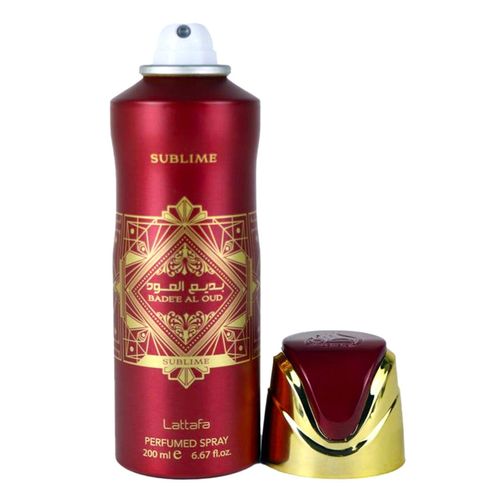 Lattafa Bade'e Al Oud Sublime Unisex Deodorant Spray Madina Gift