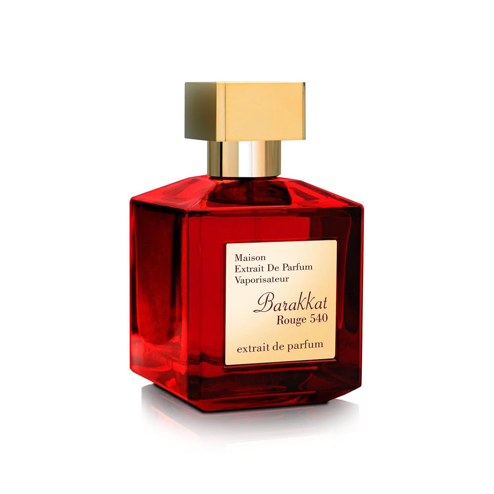 Fragrance World's Unisex Barakkat Rouge 540 Maison Extrait De Parfum 100 ML Madina Gift