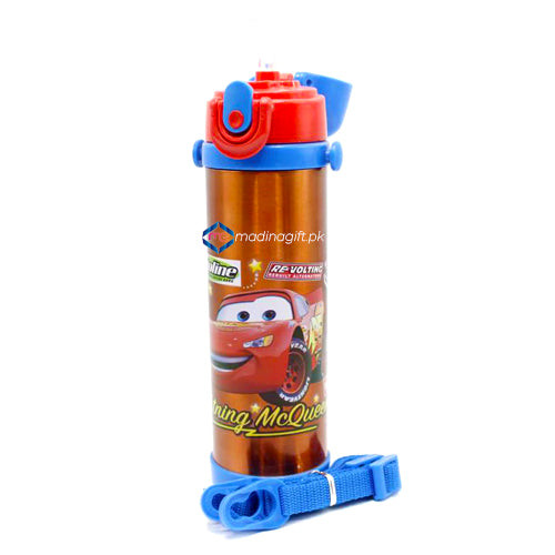 Cars Thermal Metallic Water Bottle