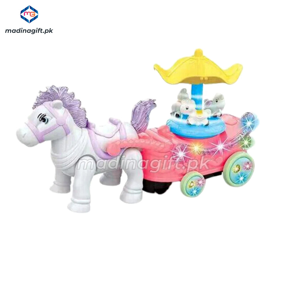 Cartoon Music Horse Carriage Madina Gift