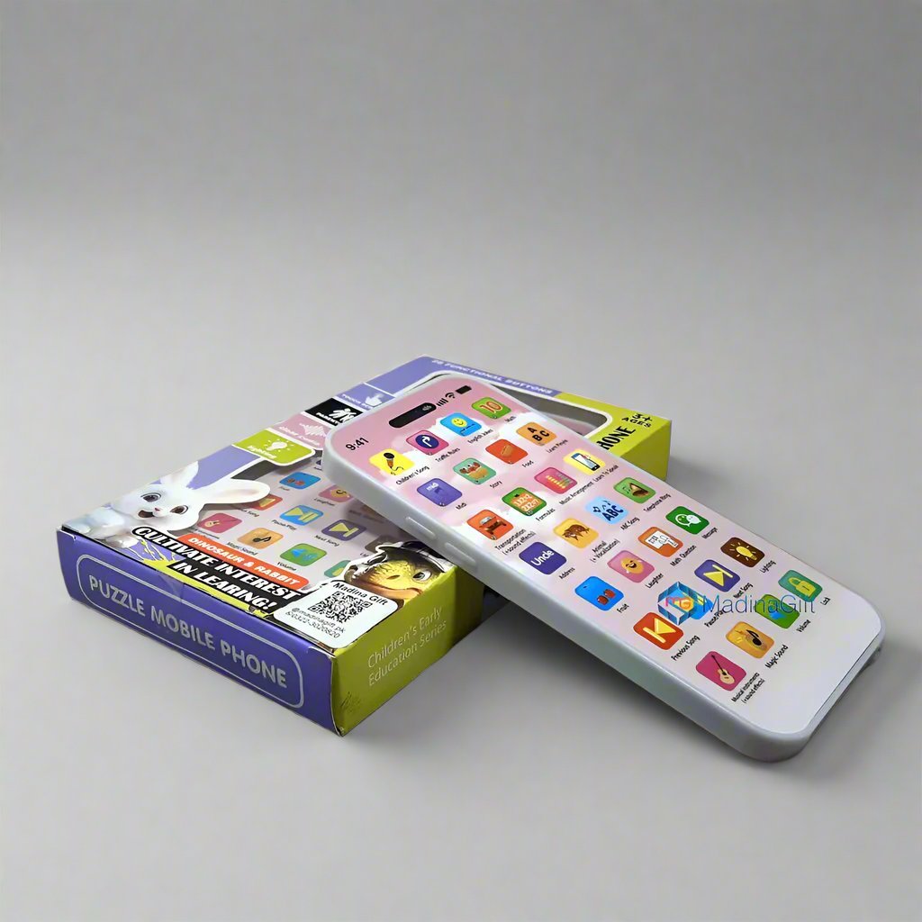 Children Rechargeable Puzzle Phone 28 Functional Buttons Madina Gift