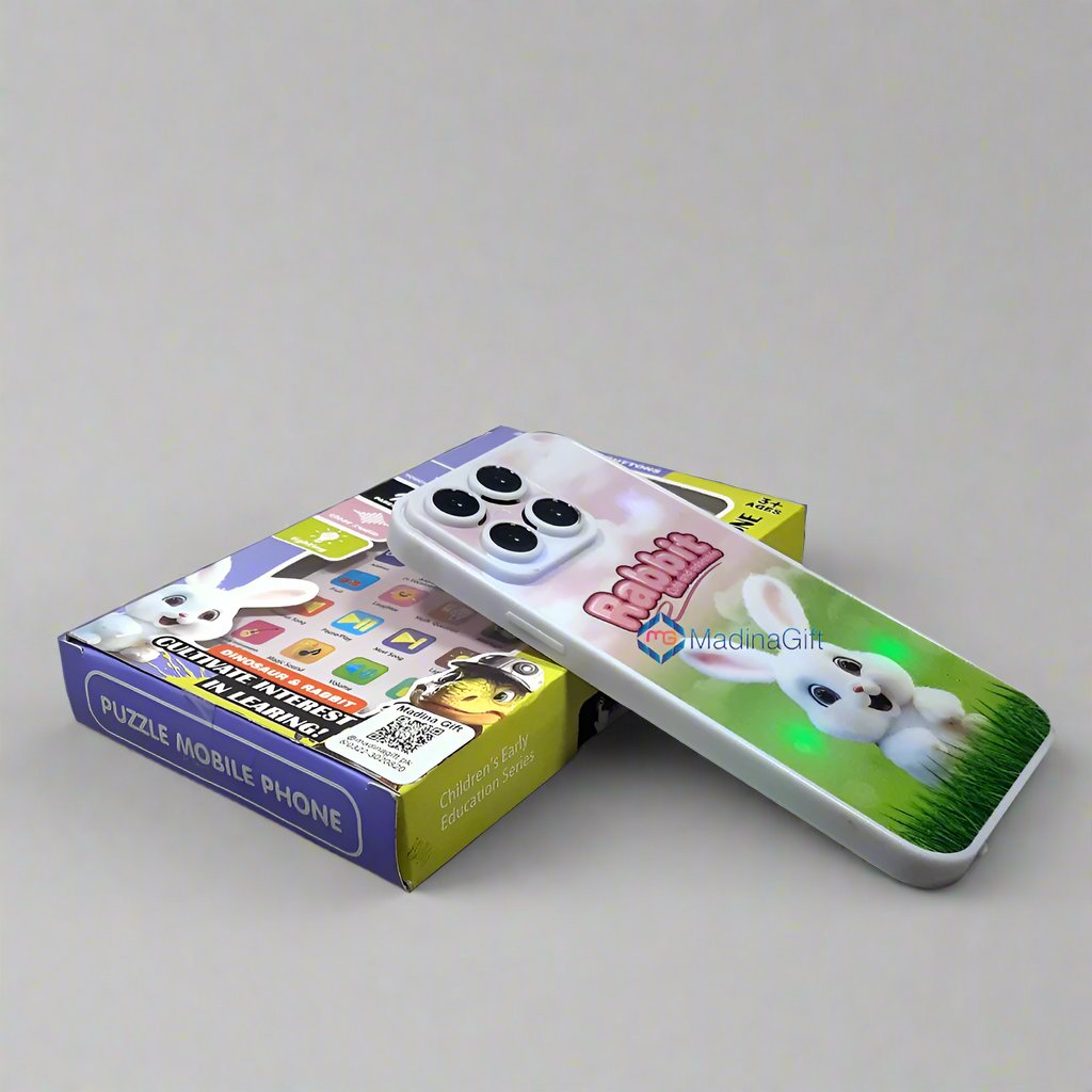 Children Rechargeable Puzzle Phone 28 Functional Buttons Madina Gift