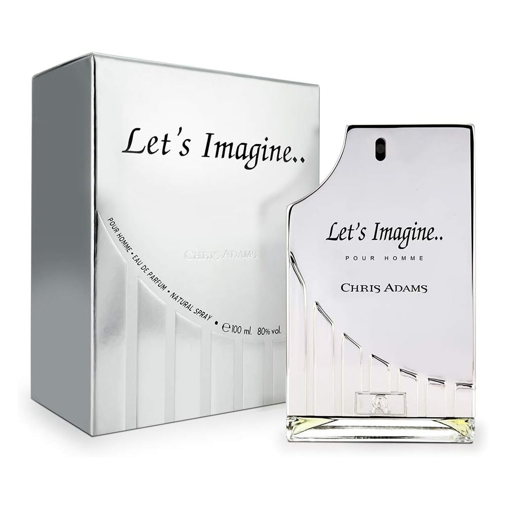 Chris Adams Let's Imagine Silver For Men Madina Gift