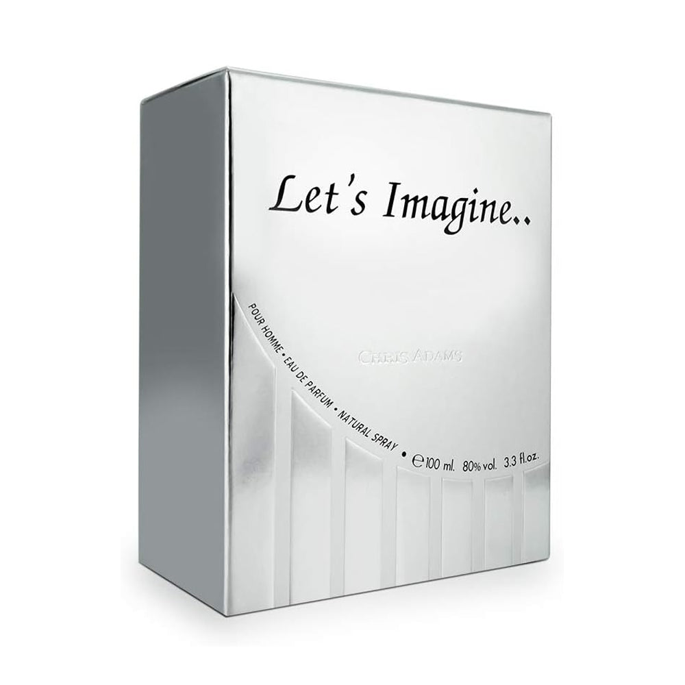 Chris Adams Let's Imagine Silver For Men Madina Gift