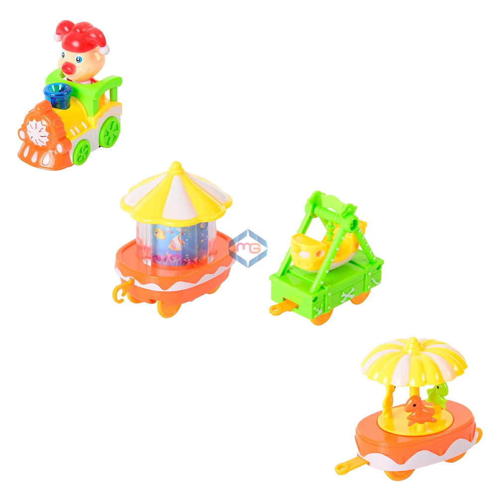Happy Circus Electric Track Train - 9789-11 - Madina Gift