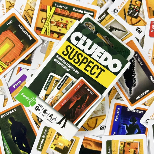 Cluedo Suspect Family Card Game 0118G Madina Gift