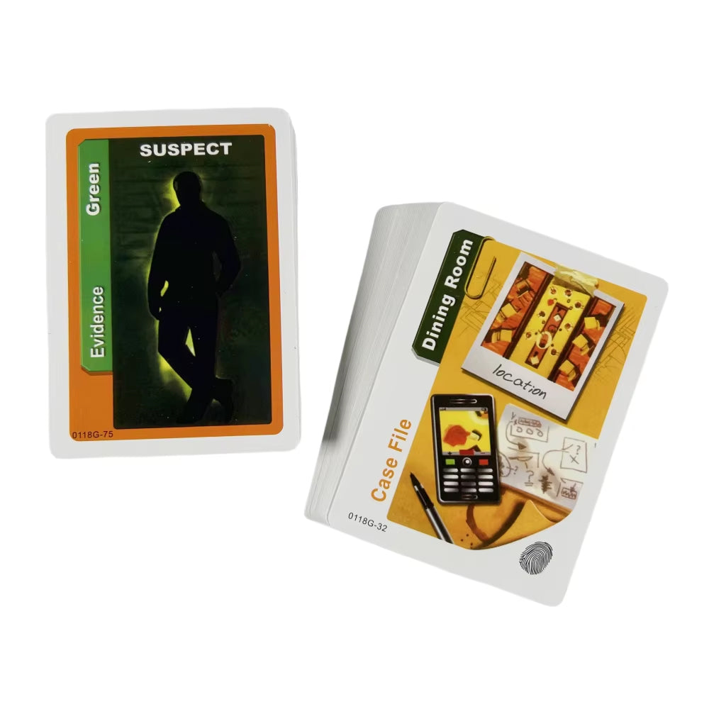 Cluedo Suspect Family Card Game 0118G Madina Gift