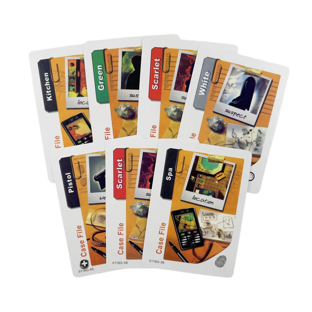 Cluedo Suspect Family Card Game 0118G Madina Gift