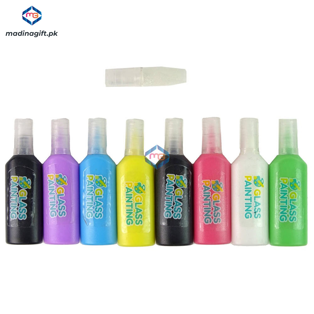 DIY Transport Window Stickers 8 Colors Glitter - LD6014 - Madina Gift