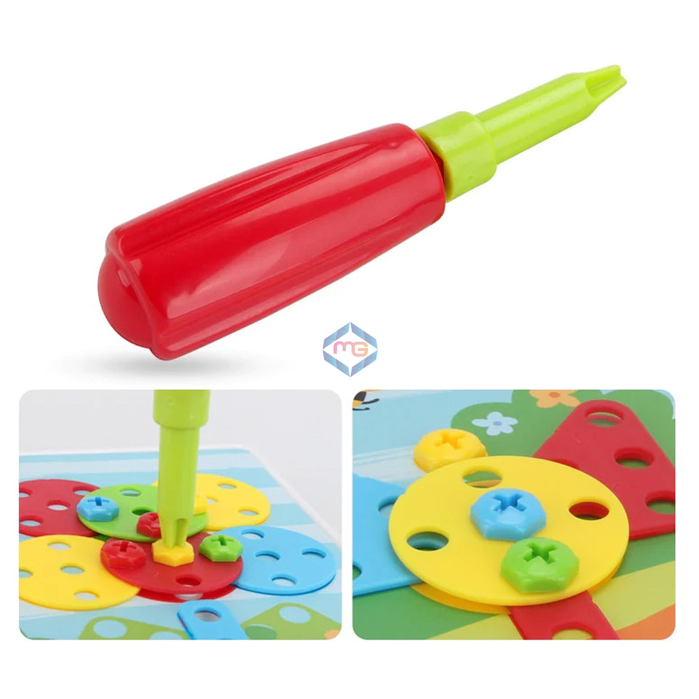 Creative Discovery Screw Driver Puzzle Set - M7F