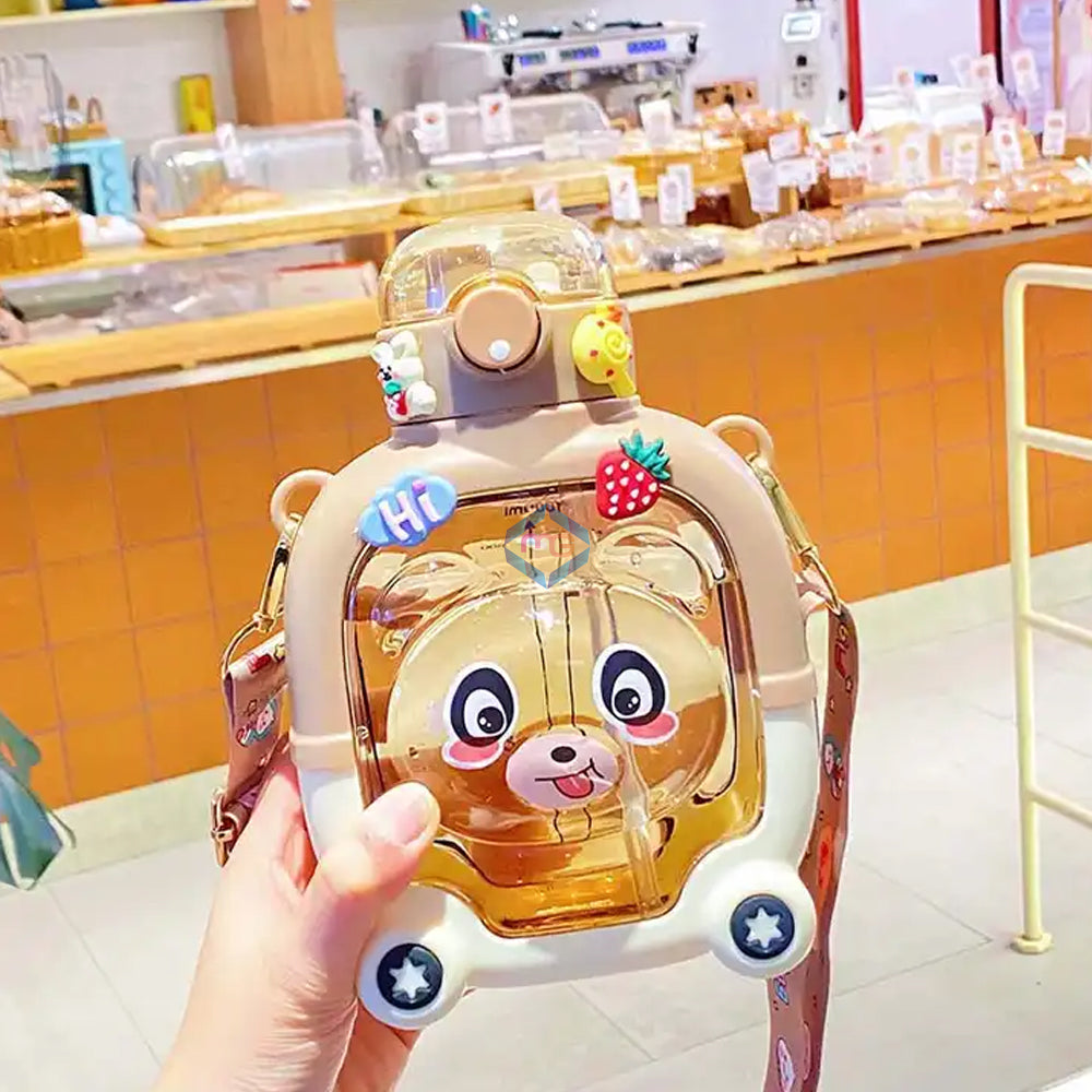 Cute Bear Water Bottle - 1000 ML