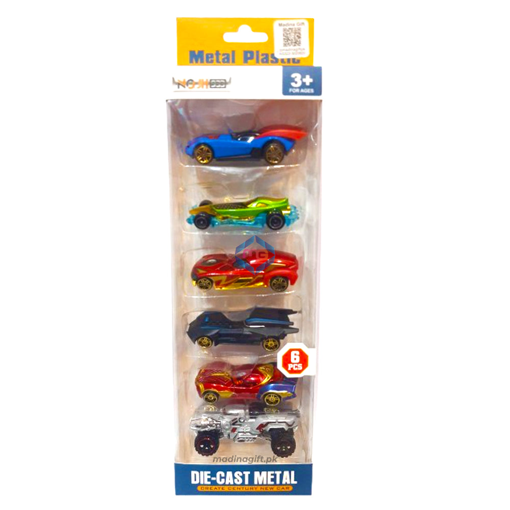 Avengers Die Cast Cars 6 Pcs Set - JH933 - Madina Gift