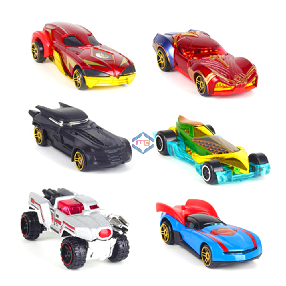 Avengers Die Cast Cars 6 Pcs Set - JH933 - Madina Gift
