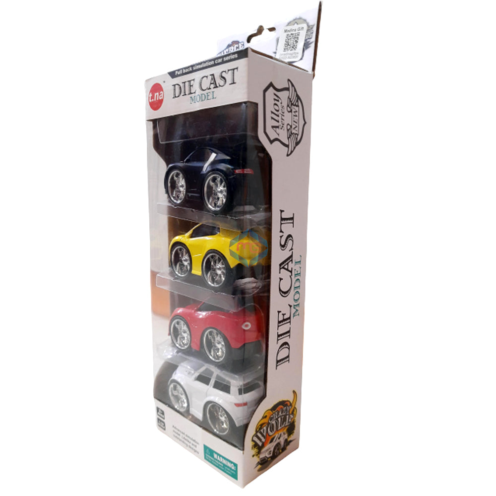 1:32 Alloy Die Cast Pull Back Model Cars - TN-Q17  - Madina Gift