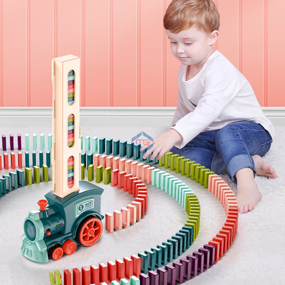 Automatic Laying Domino Train - KL2009 - Madina Gift