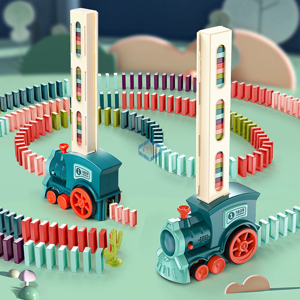 Automatic Laying Domino Train - KL2009 - Madina Gift