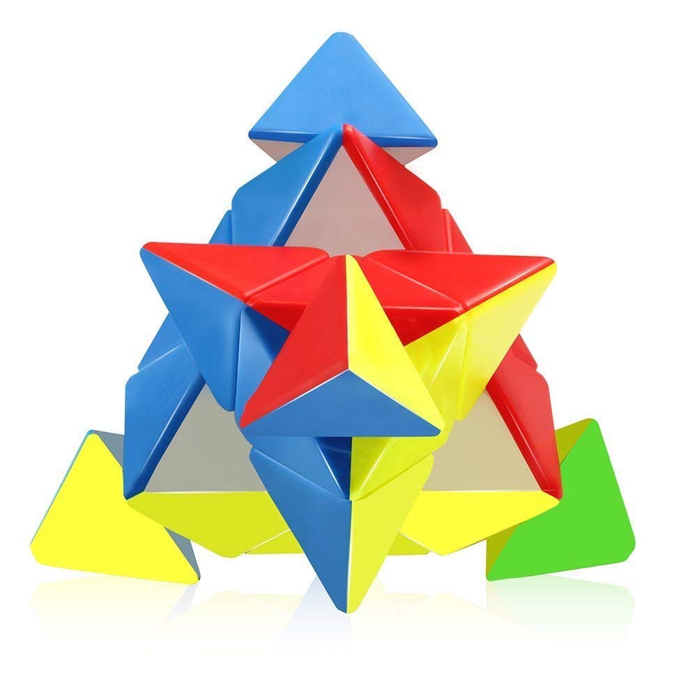 Pyramid Cube High Speed Sticker-less Triangle - EQY511