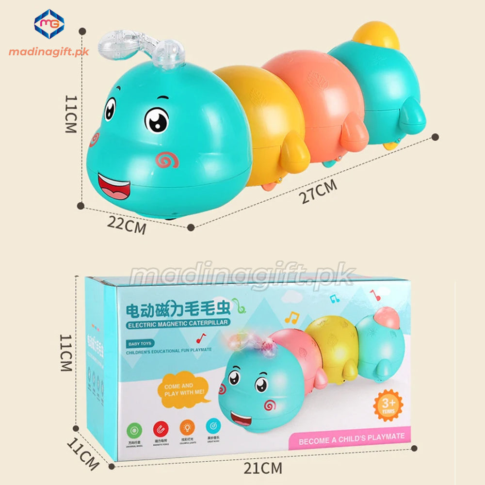 Electric Magnetic Caterpillar - 777-7 - Madina Gift