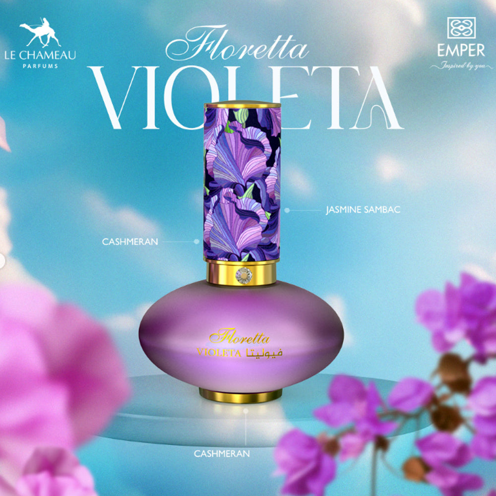 Floretta Violeta 100 ML by Le Chameau EMPER Madina Gift