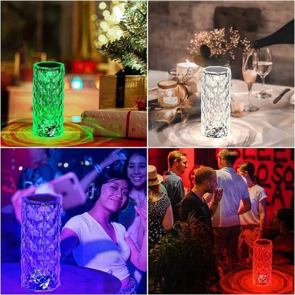 Crystal 16 Color Changing Lamp - Madina Gift